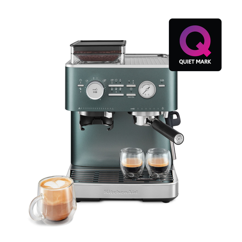 KitchenAid Semi Automatic Espresso Machine with Burr Grinder Juniper - image 1