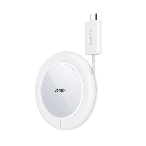 Ugreen CD245 Smartphone White USB Wireless charging Fast charging Indoor