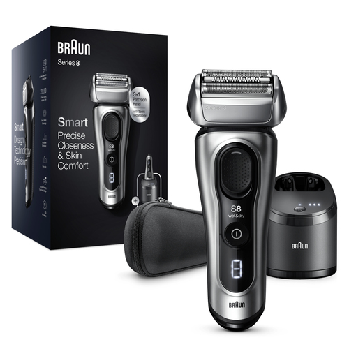 Braun Series 8 81744520 men's shaver Foil shaver Silver – image 5