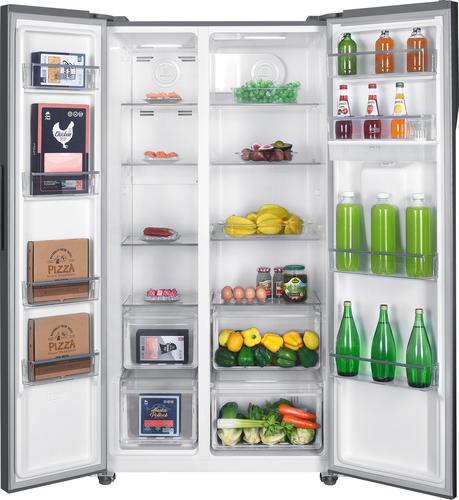 Beko GNO5322WDXPN Amerikaanse koelkast Zilver, afbeelding 3