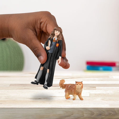Schleich Harry Potter - Hermelien Griffel en Knikkebeen speelfiguur, afbeelding 2