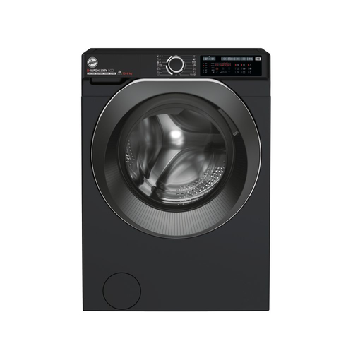 Hoover H-WASH&DRY 500 HDD4106AMBCB-80 washer dryer Freestanding Front-load Black