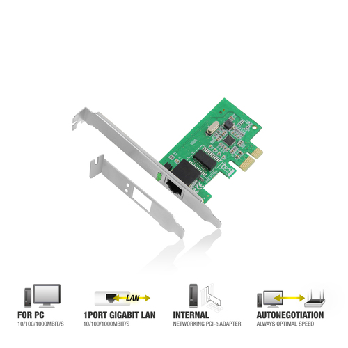 Ewent EW4029 network card Internal Ethernet 1000 Mbit/s – image 2
