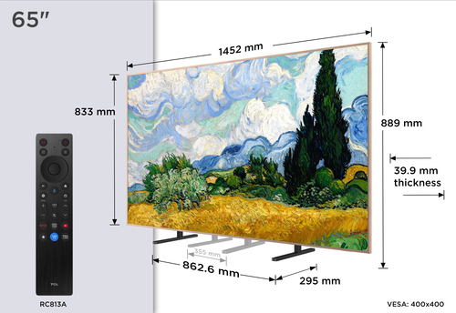 TCL 65A400 Pro - 65" QD Mini-LED (2026), afbeelding 5