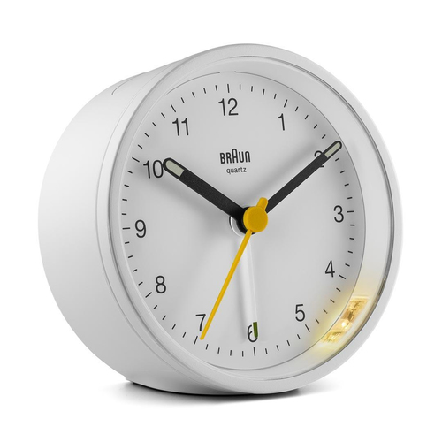 Braun BC12W Reloj despertador analógico Blanco