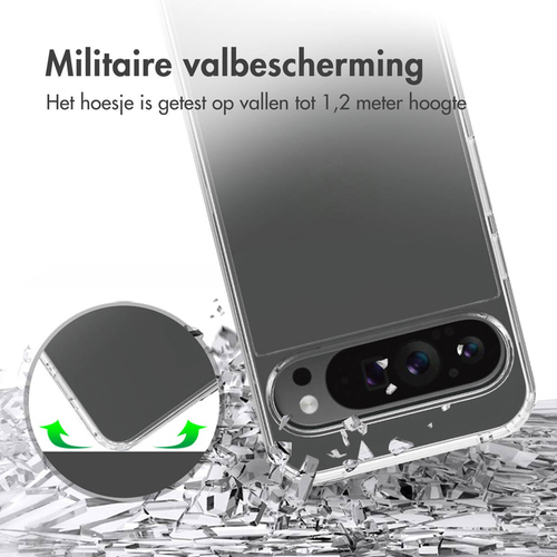 Accezz Xtreme Impact Backcover Google Pixel 9 Pro XL - Transparant, afbeelding 2