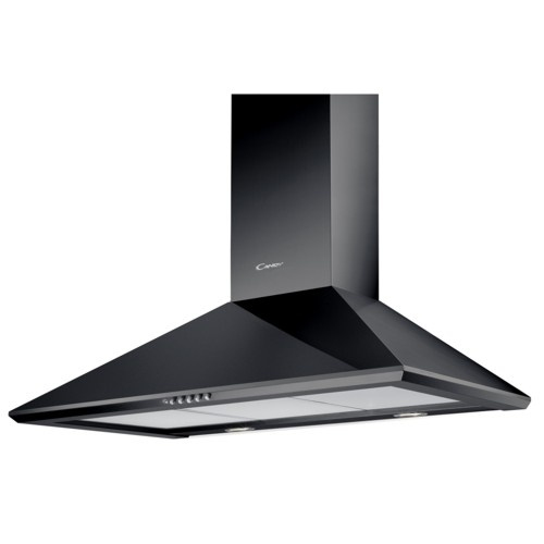 Candy CCT985N cooker hood Wall-mounted Black 850 m³/h
