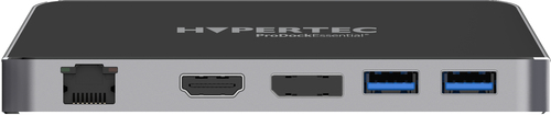 Hypertec ProDock EssentiaI - Universal USB-C Dock with HDMI, DisplayPort and Ethernet – image 2