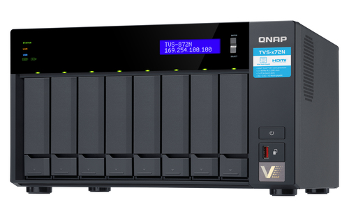 QNAP TVS-872N NAS Tower Intel® Core™ i3 i3-8100T – image 6