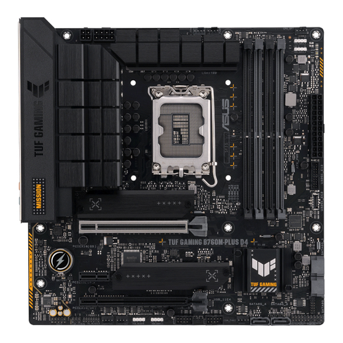 ASUS TUF GAMING B760M-PLUS D4 Intel B760 LGA 1700 Микро ATX