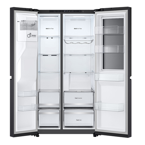 LG GSXE80EVBE side-by-side refrigerator Freestanding – image 8