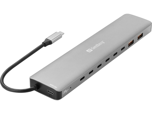 Sandberg USB-C to 8 x USB-C + 2xUSB-A – image 3