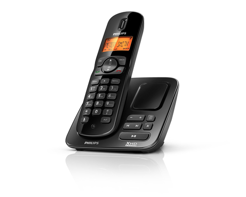 Philips Perfect sound CD1751B/BR telephone DECT telephone Caller ID Black