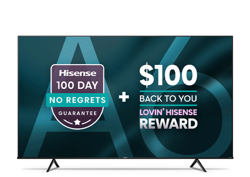 Hisense 65A6H телевизор 164,1 cm (64.6") 4K Ultra HD Smart TV Wi-Fi Черный