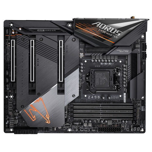 GIGABYTE Z490 AORUS MASTER материнская плата Intel Z490 LGA 1200 (Socket H5) ATX