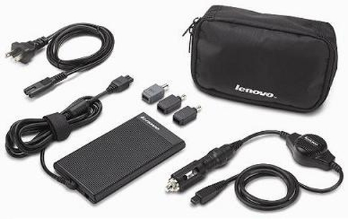 Lenovo ThinkPad & IdeaPad 90W Slim AC/DC combo adapter + Israel Line Cord