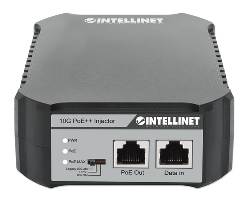 INTELLINET 10G PoE++ Injektor 95W kunsstof 4PPoE, afbeelding 3