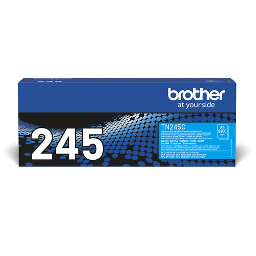 Original Brother TN245 High Capacity Cyan Toner Cartridge - image 1