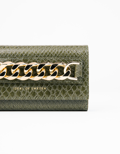 iDeal of Sweden Studio Clutch iPhone 11PM/XSM Green Snake – image 1