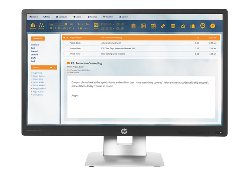 HP EliteDisplay E240 Bundle 4=3 – image 1