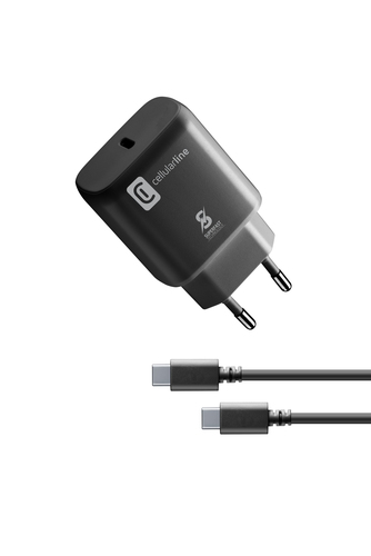 Cellularline USB-C Charger Kit Super Fast Charge PD
