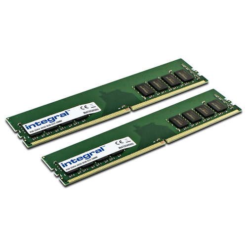 Integral 64GB (2x32GB) PC RAM KIT DDR4 3200MHZ PC4-25600 UNBUFFERED NON-ECC DIMM