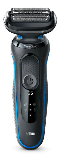 Braun 51-B1000s Сеточная бритва Черный, Синий