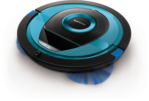 Philips SmartPro Compact FC8772/82 robot vacuum Black, Turquoise