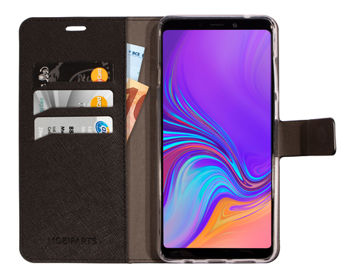Mobiparts Saffiano Wallet Case Samsung Galaxy A9 (2018) Black – image 4