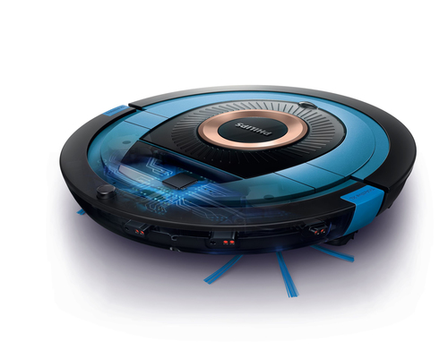 Philips SmartPro Compact FC8778/01 robot vacuum Black, Blue – image 2