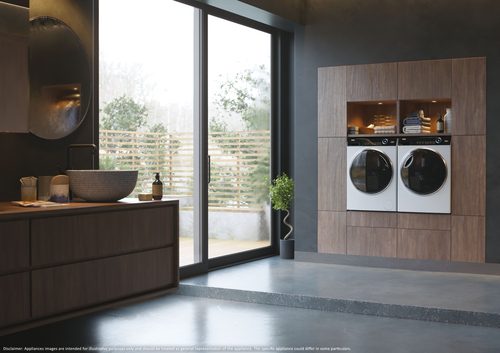 Haier HD100-A2979N-IT tumble dryer Freestanding Front-load – image 9