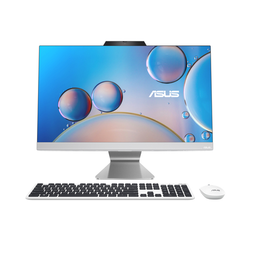 ASUS M3402WFAK-BR57516512WH Моноблок AMD Ryzen™ 5 7520U 60,5 cm (23.8") 1920 x 1080 пикселей ПК все в одном 16 GB LPDDR5-SDRAM 512 GB Твердотельный накопитель (SSD) Windows 11 Home Wi-Fi 6 (802.11ax) Белый