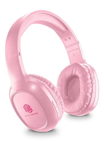 Music Sound 8018080412042 Гарнитура Беспроводной Оголовье Calls/Music Bluetooth Розовый