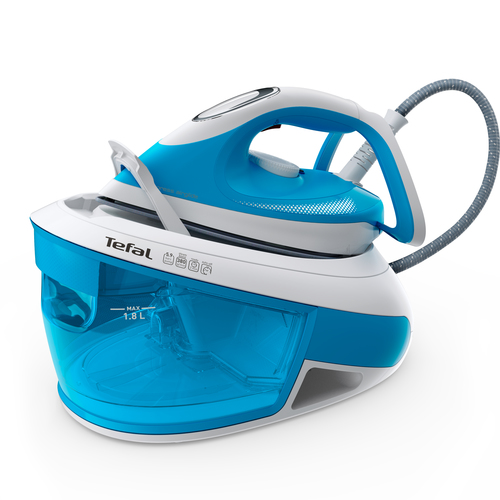 Tefal Express Airglide SV8002 1,8 L Durilium AirGlide soleplate Синий, Белый
