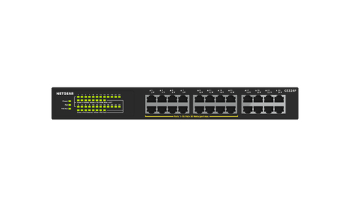 NETGEAR GS324P Unmanaged Gigabit Ethernet (10/100/1000) Power over Ethernet (PoE) Black – image 3