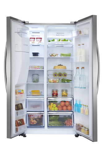 Hisense RS694N4ICF side-by-side refrigerator Freestanding – image 7