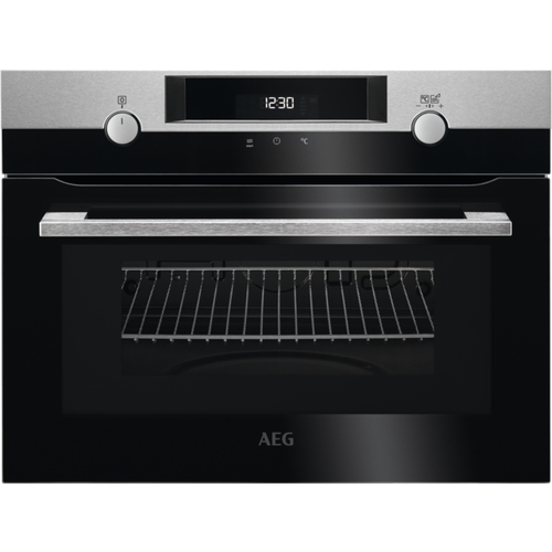 AEG KMK525000M Black, Stainless steel Combination microwave Built-in