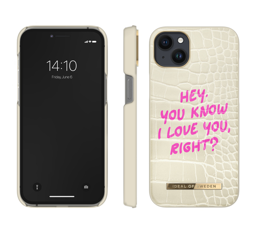 iDeal of Sweden Atelier Case iPhone 14PL Hey you know I love you right – image 2