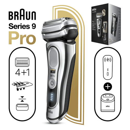 Braun Series 9 Pro 81747644 men's shaver Foil shaver Trimmer Chrome – image 3