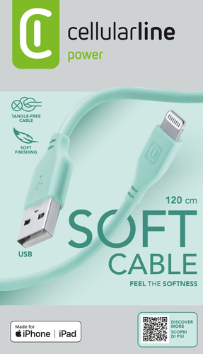 Cellularline 8018080430725 1,2 m Зеленый
