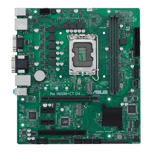 ASUS PRO H610M-CT D4-CSM Intel H610 LGA 1700 Микро ATX