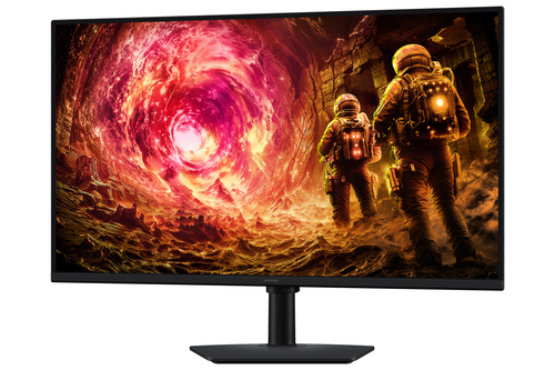 Samsung Odyssey G5 G50F 32" QHD Gaming Monitor - IPS, 2560 × 1440, 180 Hz, 1 ms, HDR10, FreeSync, G-Sync Kompatibel, Schwarz – Foto 10 von 10