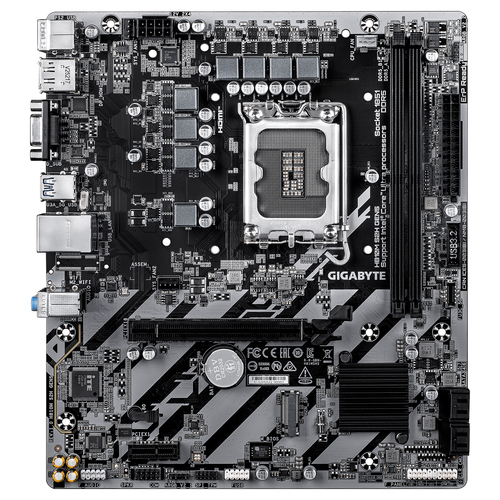 GIGABYTE H810M S2H GEN5 moederbord Intel H810 LGA 1851 (Socket V1) micro ATX, afbeelding 2
