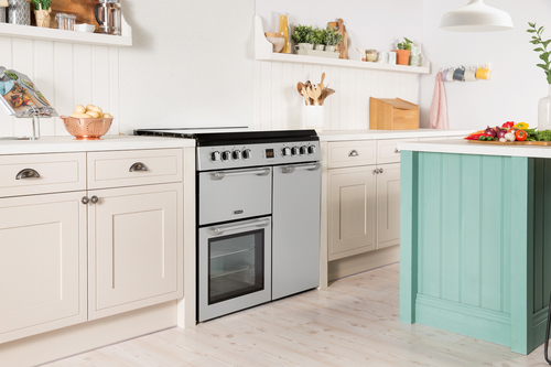 Leisure CC90F531S cooker Range cooker Electric Gas Silver – image 8
