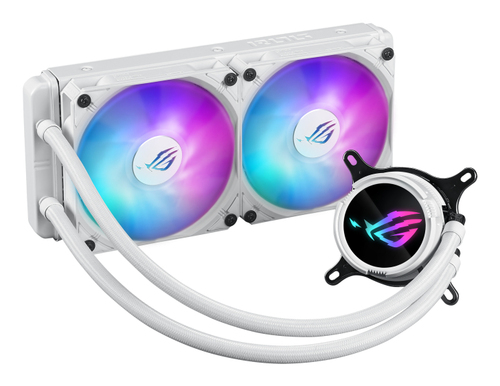 Asus Rog Strix LC Iii 240mm Argb Intel/Amd Aio Liquid CPU Cooler - White - image 3