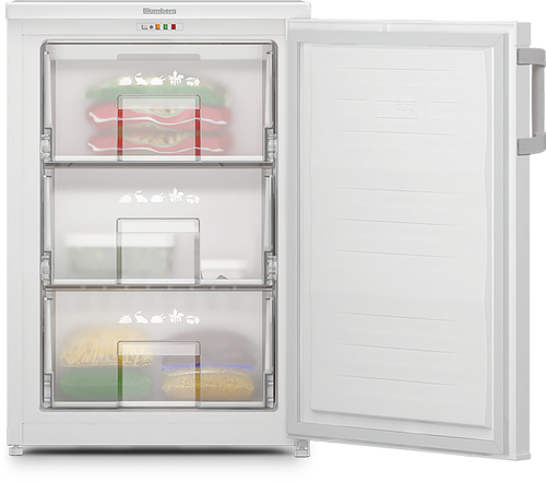 Blomberg FNE154P Freestanding Undercounter Frost Free Freezer with Food Protector – image 2