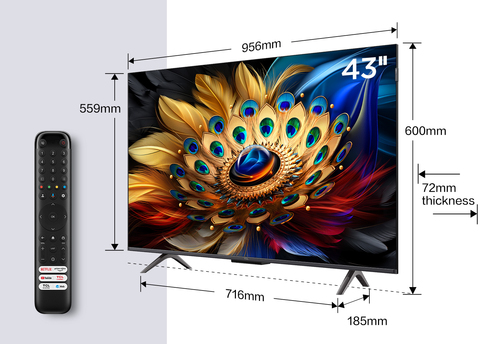 TCL C69 43C69B TV