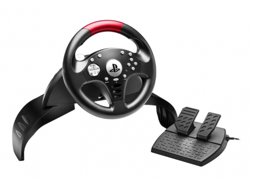 Thrustmaster T60 Black, Red, Silver Steering wheel + Pedals Playstation 3