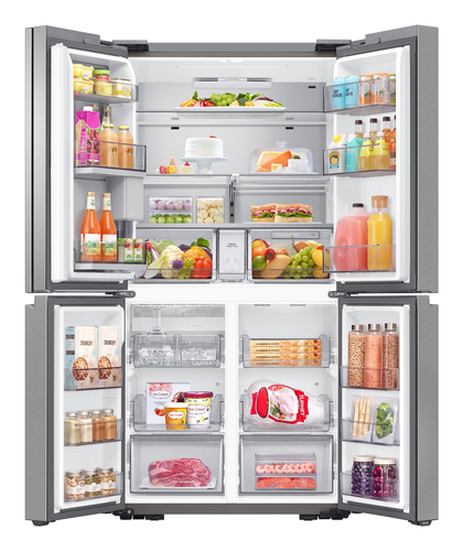 Samsung Bespoke AI 4 Door French Door Refrigerator Series 9 SpaceMax 646L Silver 646 L - image 2