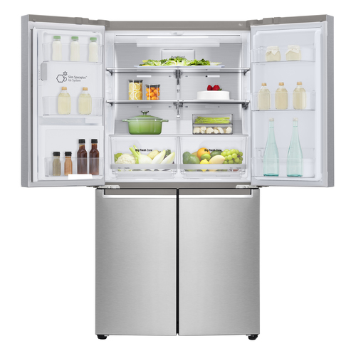 LG NatureFRESH side-by-side refrigerator Freestanding – image 6